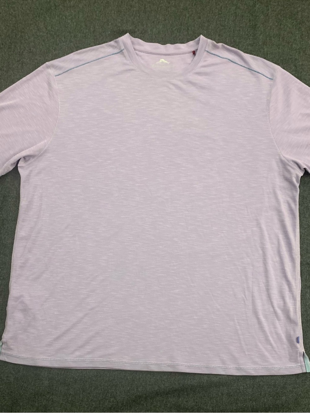 TOMMY BAHAMA SS Tencel/Poly Lavender Tee